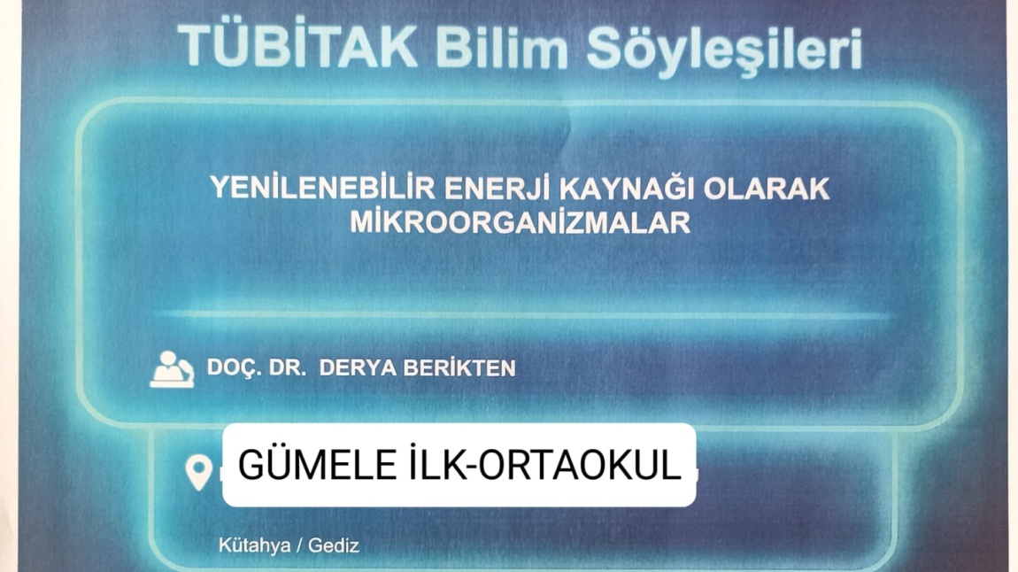 TÜBİTAK BİLİM SÖYLEŞİLERİ